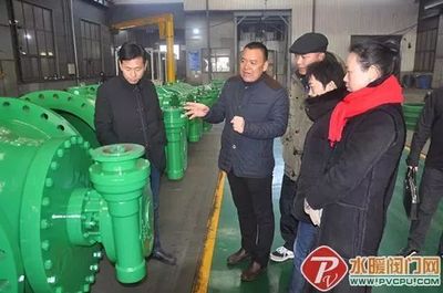 淮安市市政工程局暨中科建設(shè)開發(fā)總公司領(lǐng)導蒞臨卡爾斯閥門